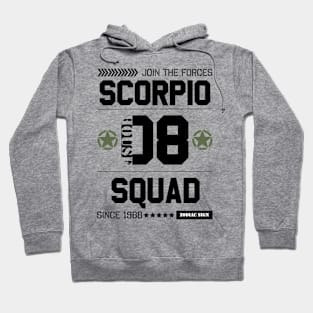 Zodiac Majesty Scorpio Squad Black Hoodie